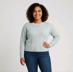 Women’s Mint Green Knit Sweater